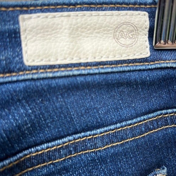 AG Adriano Goldschmied The Cigarette Roll Up The Stilt Roll Up Sz 31 - Picture 6 of 6